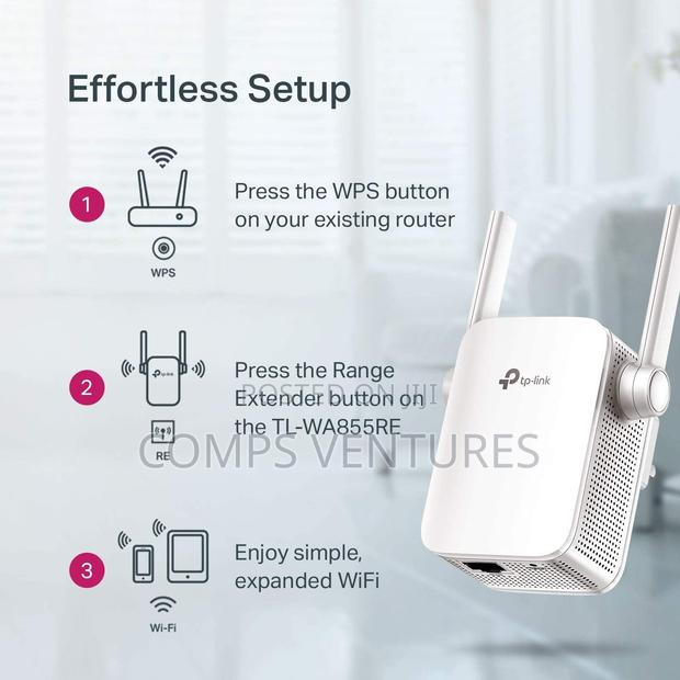 Tp-Link TL-WA855RE Range Extender Repeater With Antennae - thumbnail 3
