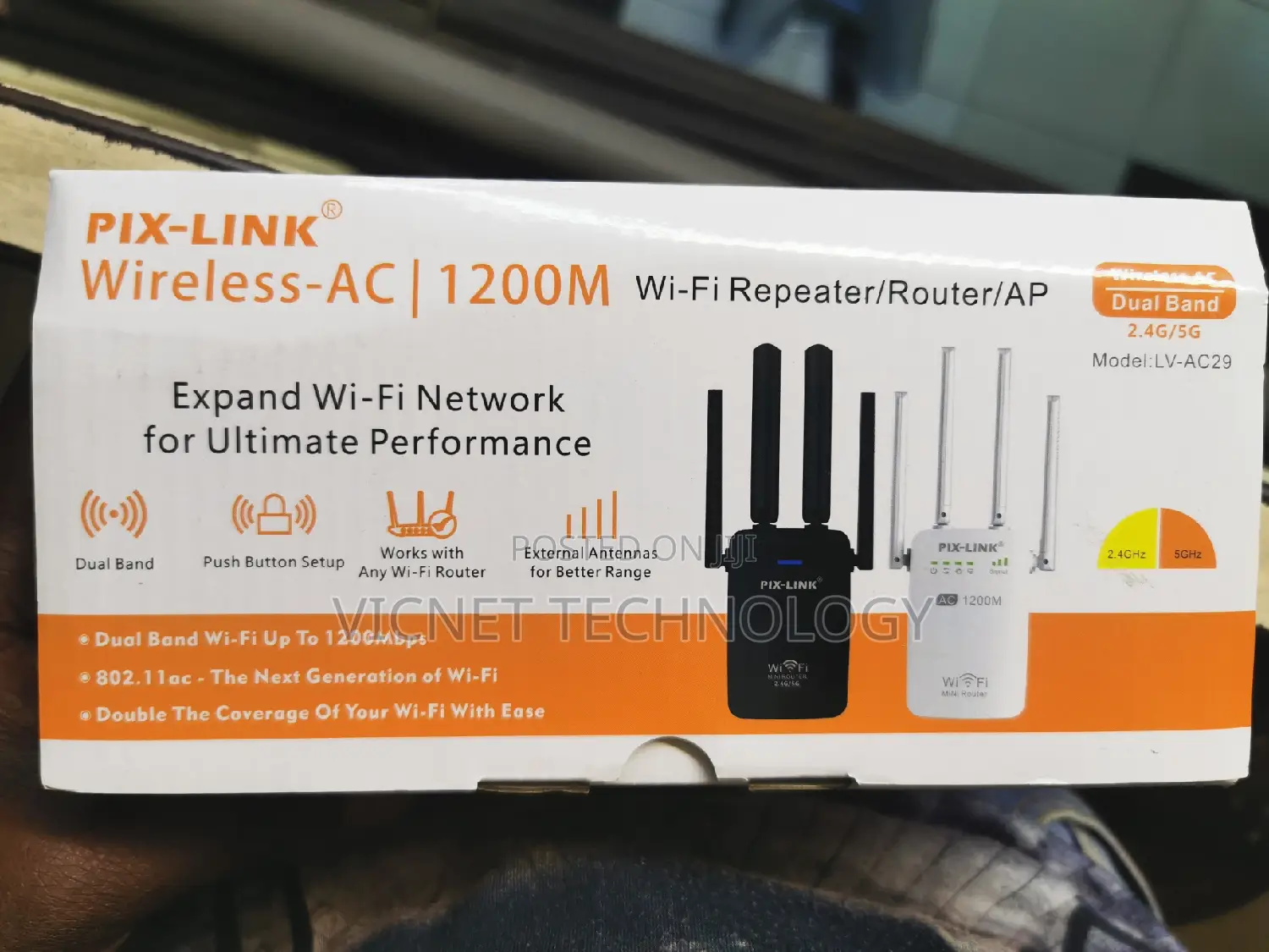 Dual Band 2.4ghz /5ghz Wifi Repeater /Router /A. P