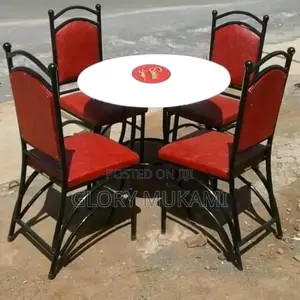 Restaraunt Full Tqble With Chairs Set