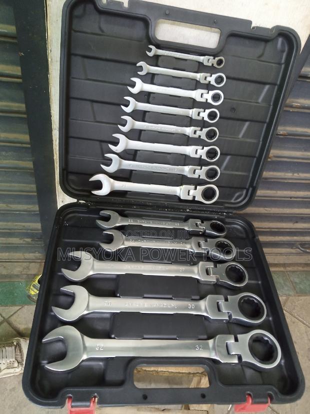 Ratchet Spanner Set, Size: 8mm to 32mm - thumbnail 2