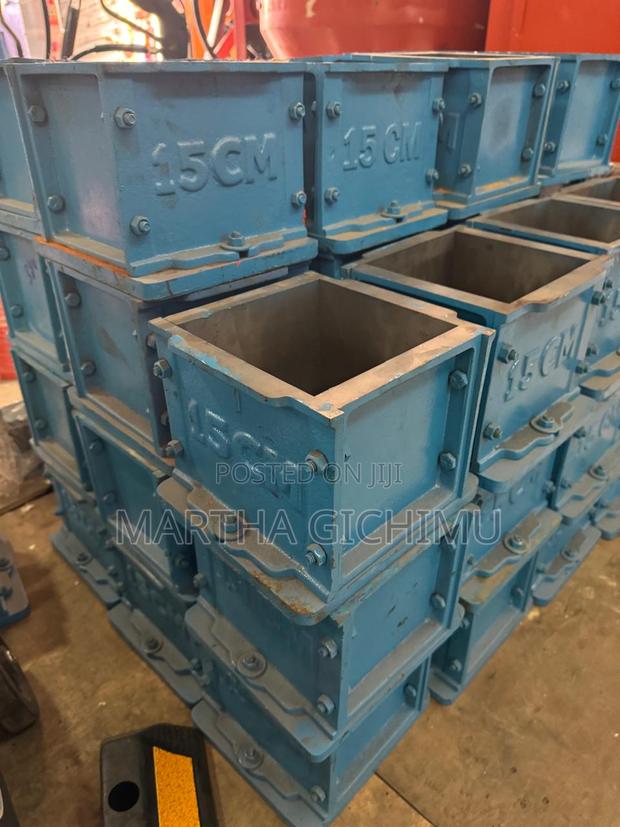 Cast Iron Cube Moulds - main view