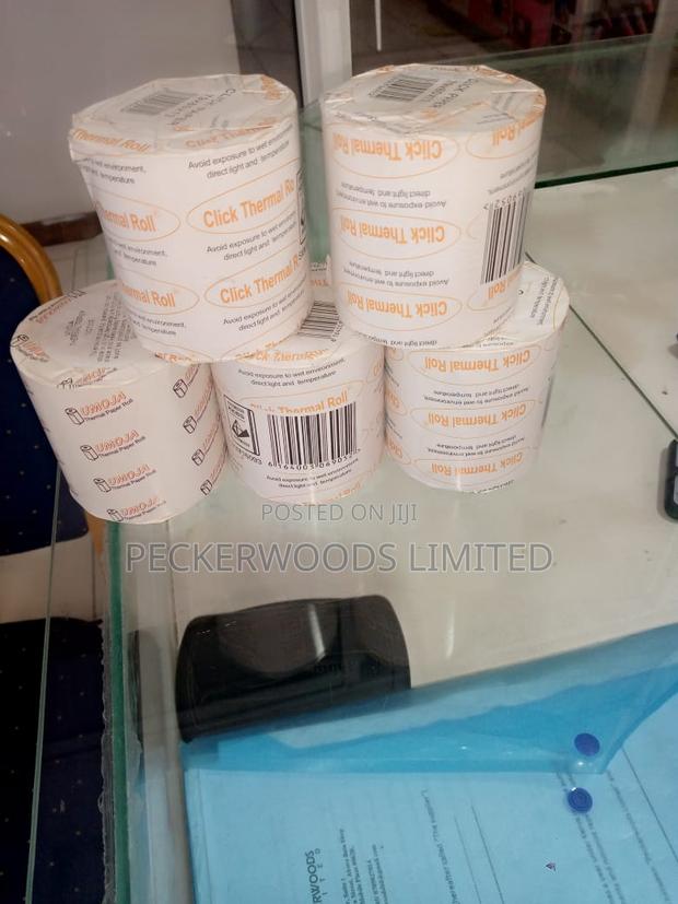 5quality Pieces of White Thermal Rolls at 79*80*13mm