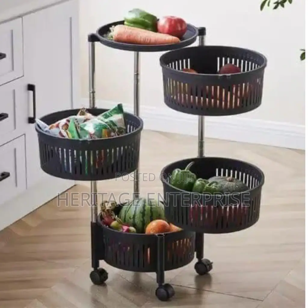 Fruit Rack, Rotatable Rack.