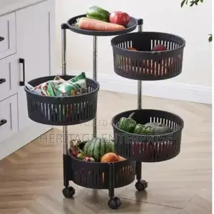 Fruit Rack, Rotatable Rack.