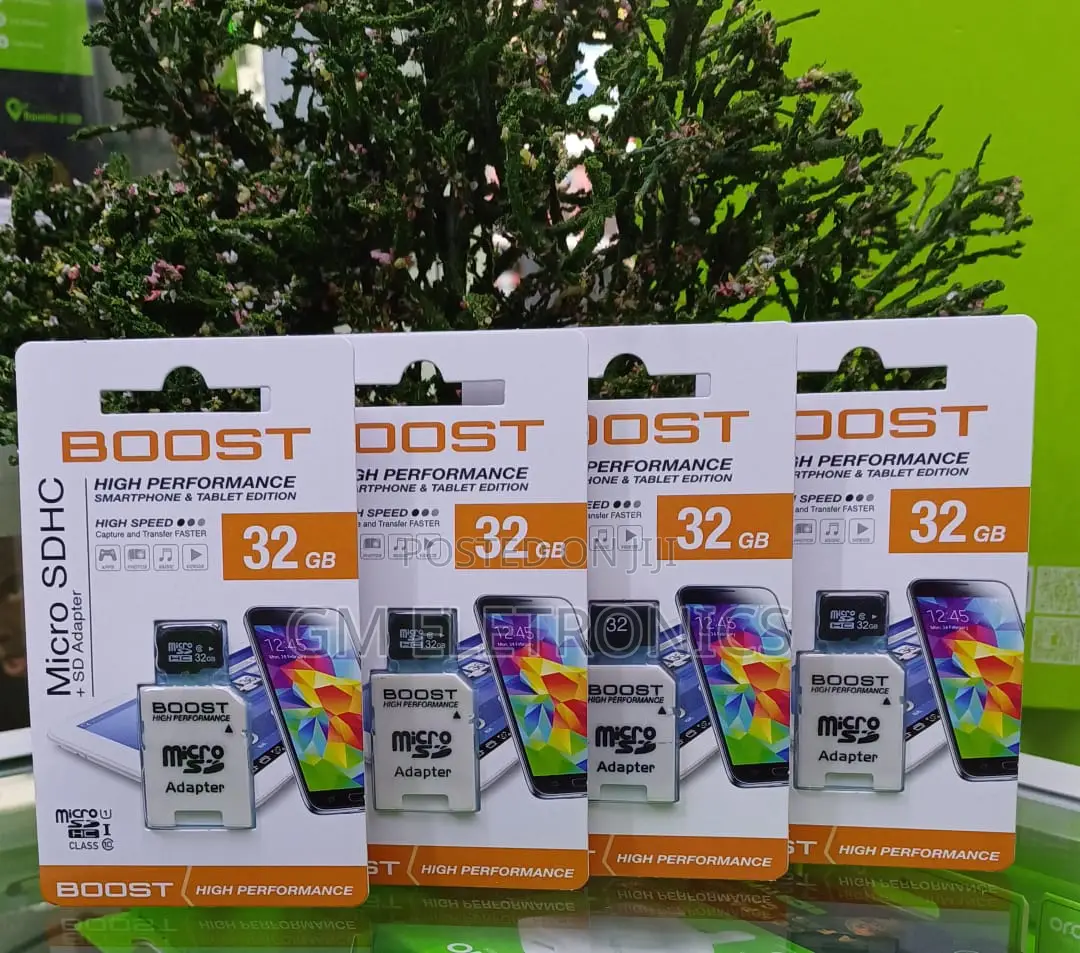Universal 32gb Memory Card With Adapter Available.