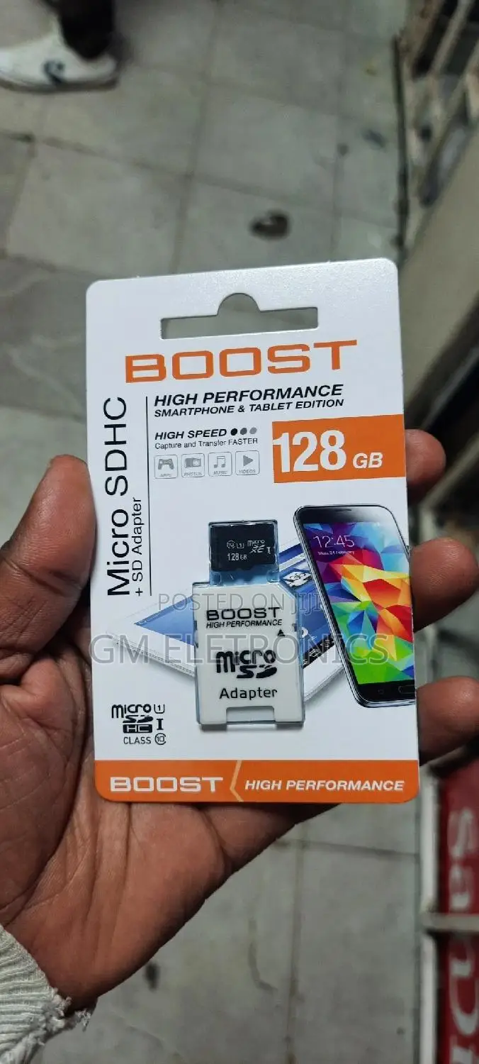 Universal 128gb Memory Card +Adapter Available.