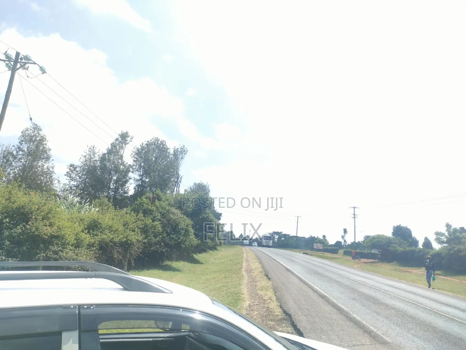 Nyeri, Marua/ Chaka Highway 1/2 Acres Touching Tarmac