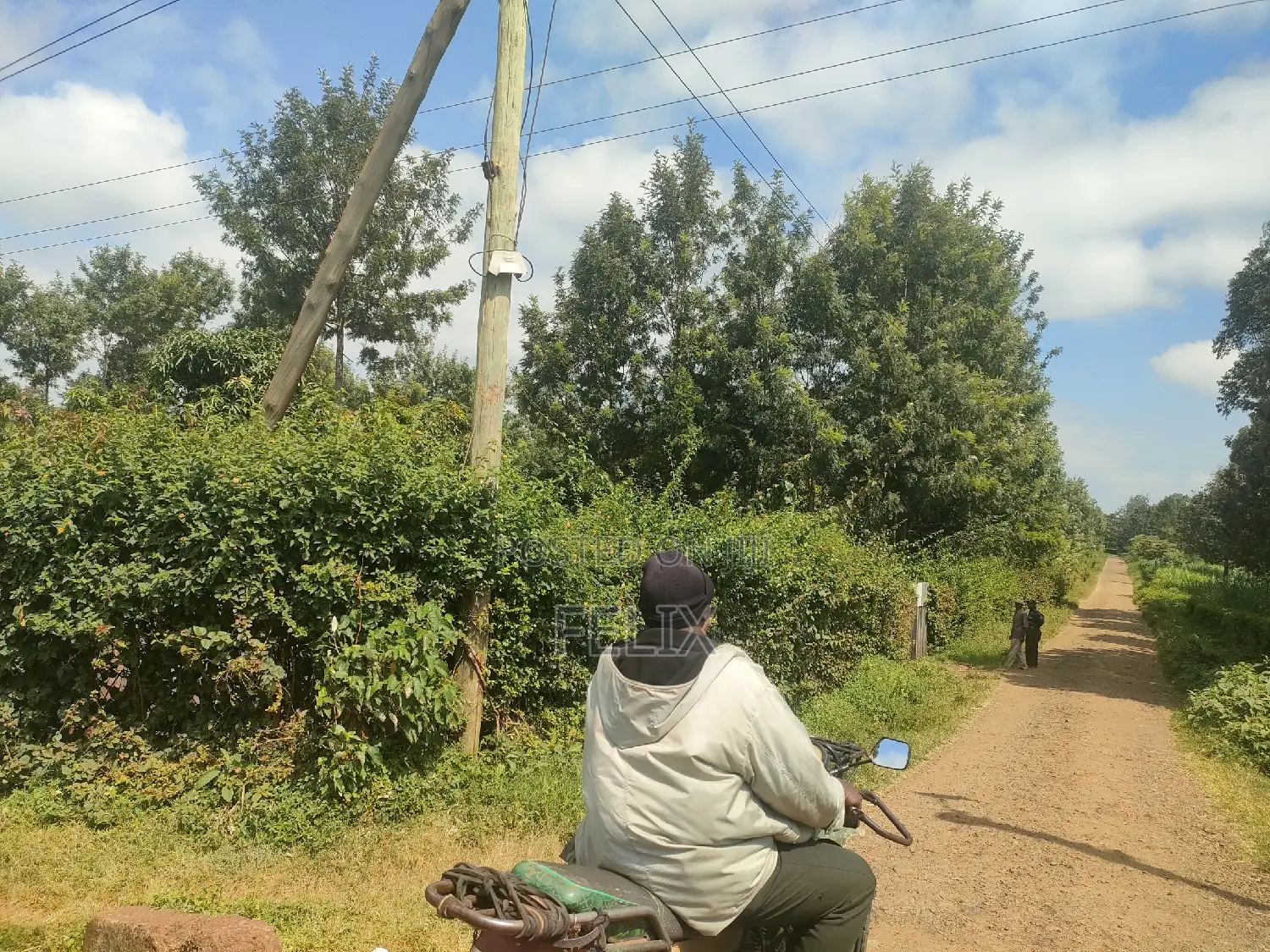 Nyeri, Marua/ Chaka Highway 1/2 Acres Touching Tarmac