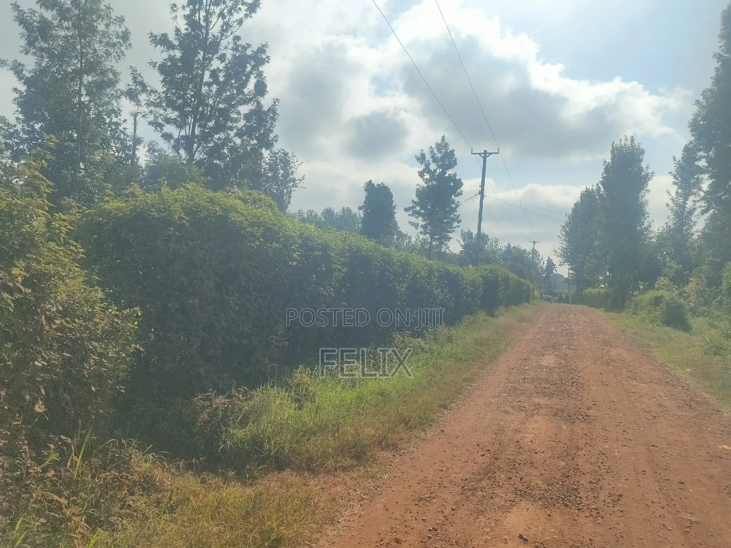 Nyeri, Marua/ Chaka Highway 1/2 Acres Touching Tarmac