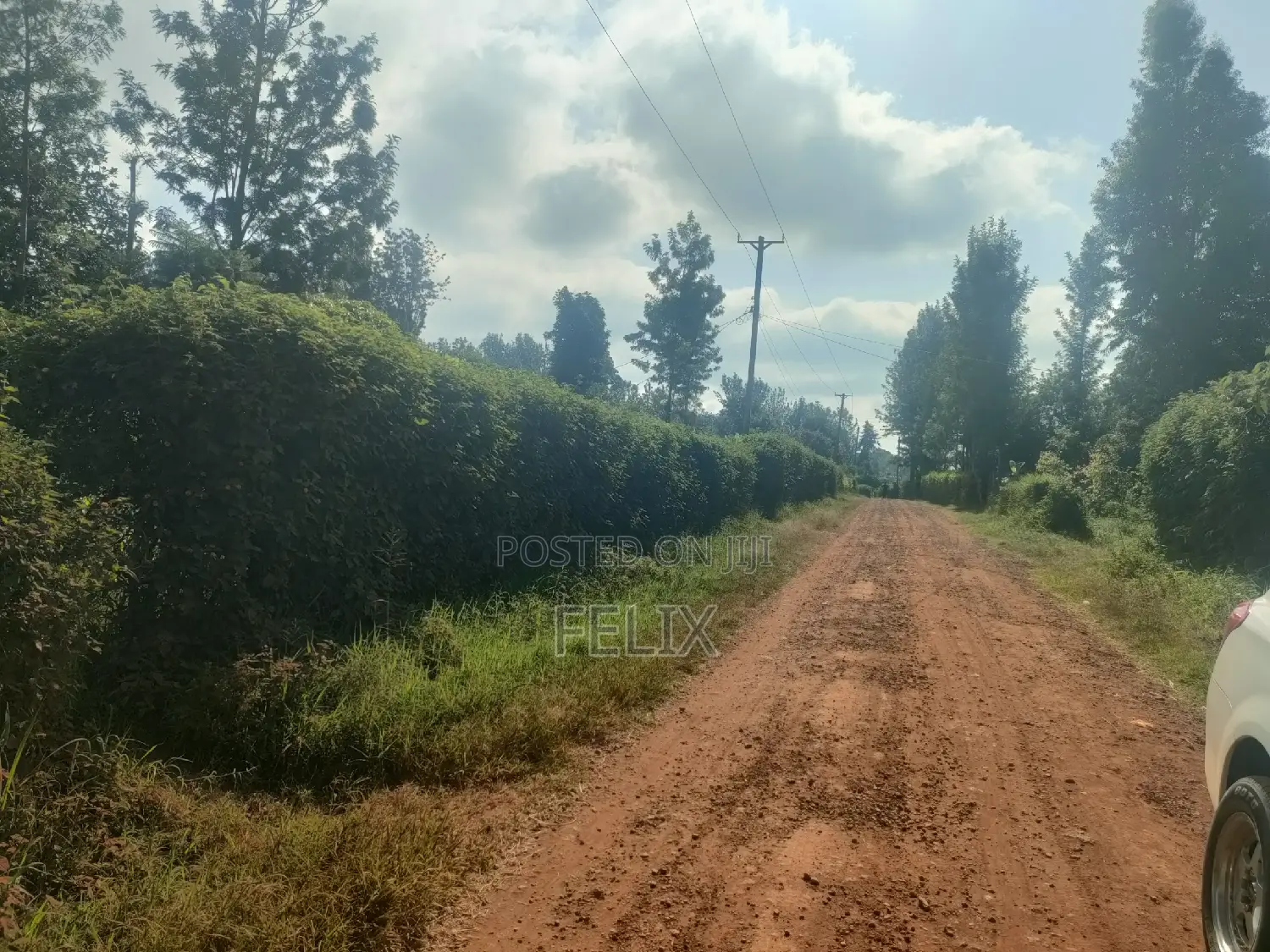 Nyeri, Marua/ Chaka Highway 1/2 Acres Touching Tarmac