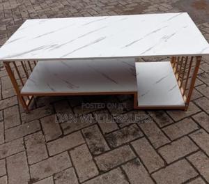 Marble Top Pattern Coffee Table-Classy - thumbnail 2