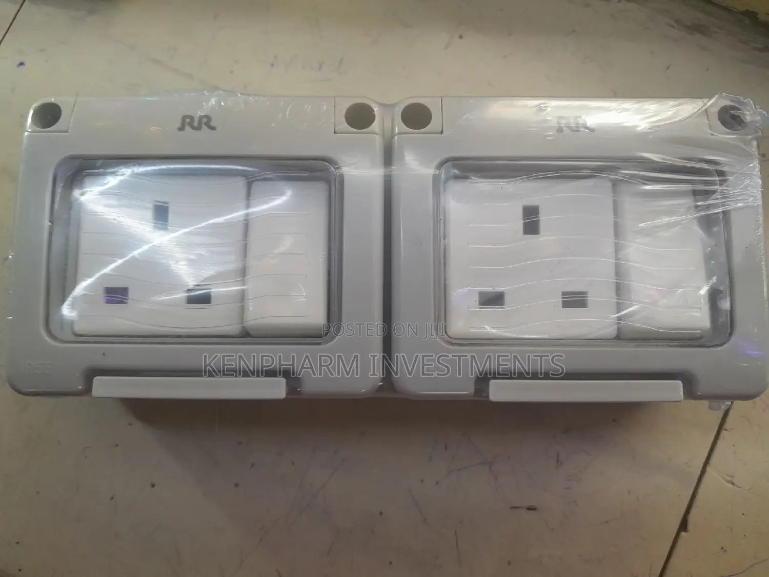 Waterproof Twin Socket