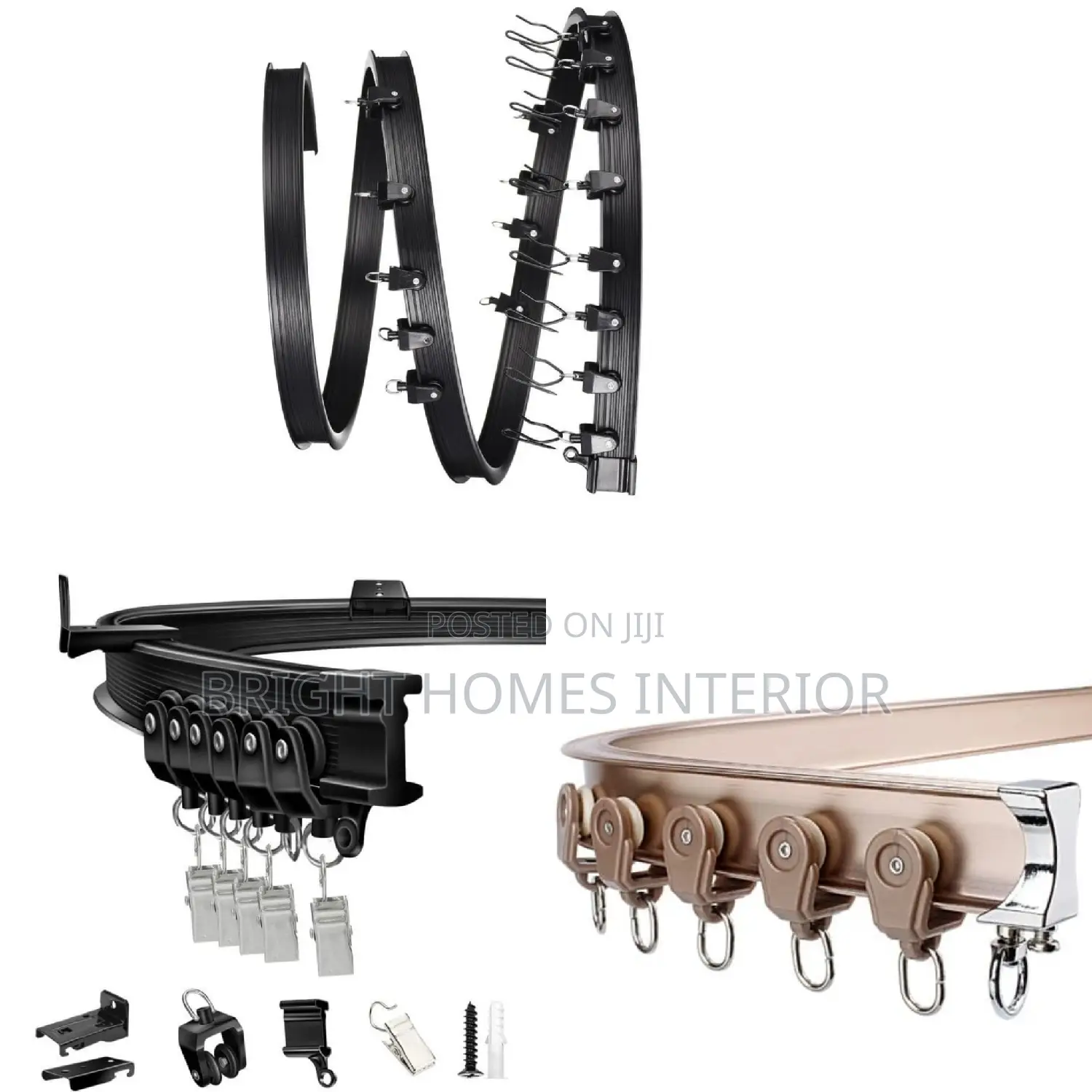 Bendable Curtain Rails Hospital Rails Mosquito Net Rails