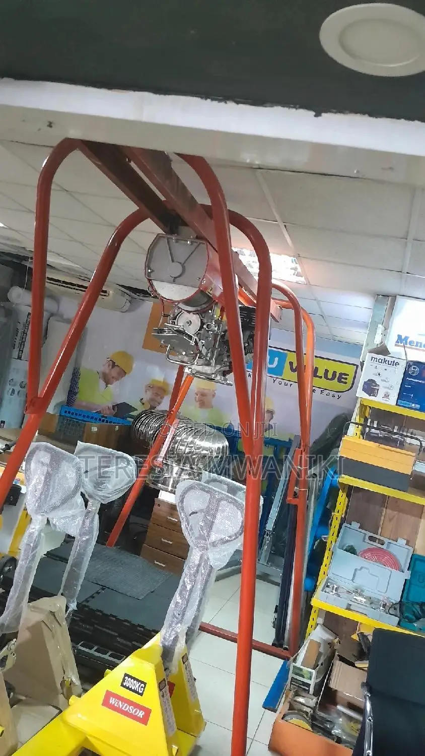 Gasoline Hoist for Concrete
