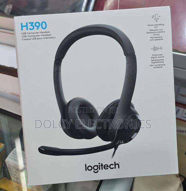 Logitech H390 USB Computer Headset Noise Cancelling - main view
