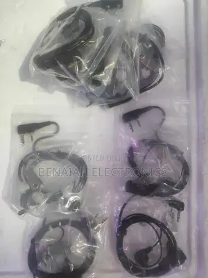 Earphone Anti-Radiation FBI Headset Earphone 2 Pin.(New)