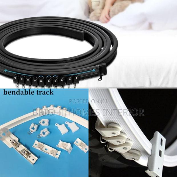 Bendable Curtain Rails Hospital Rails Mosquito Net Rails - main view