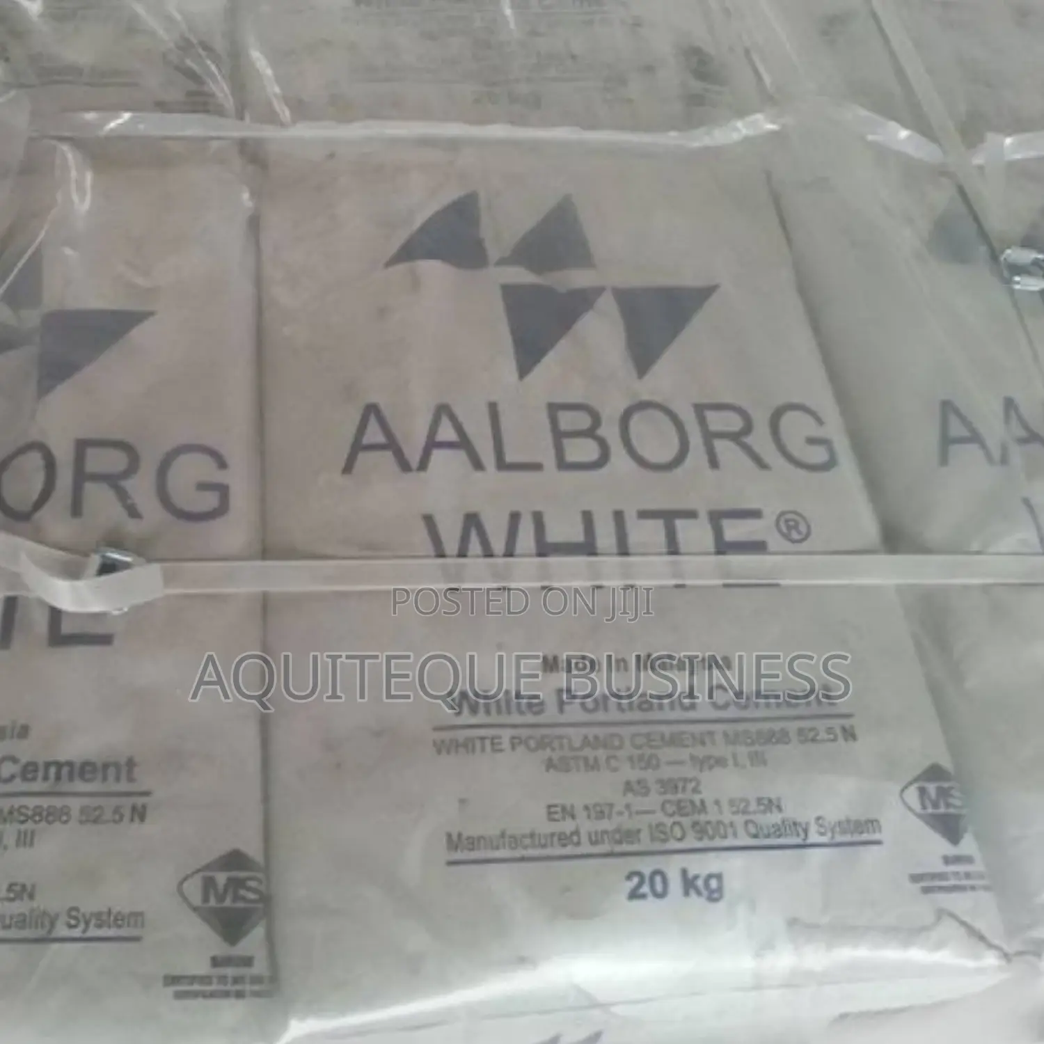 White Cement 40kg. Aalborg