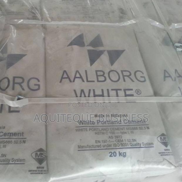 White Cement 40kg. Aalborg