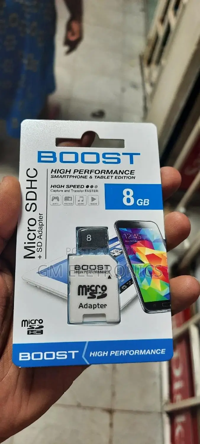 8gb Universal Memory Card +Adapter Available.