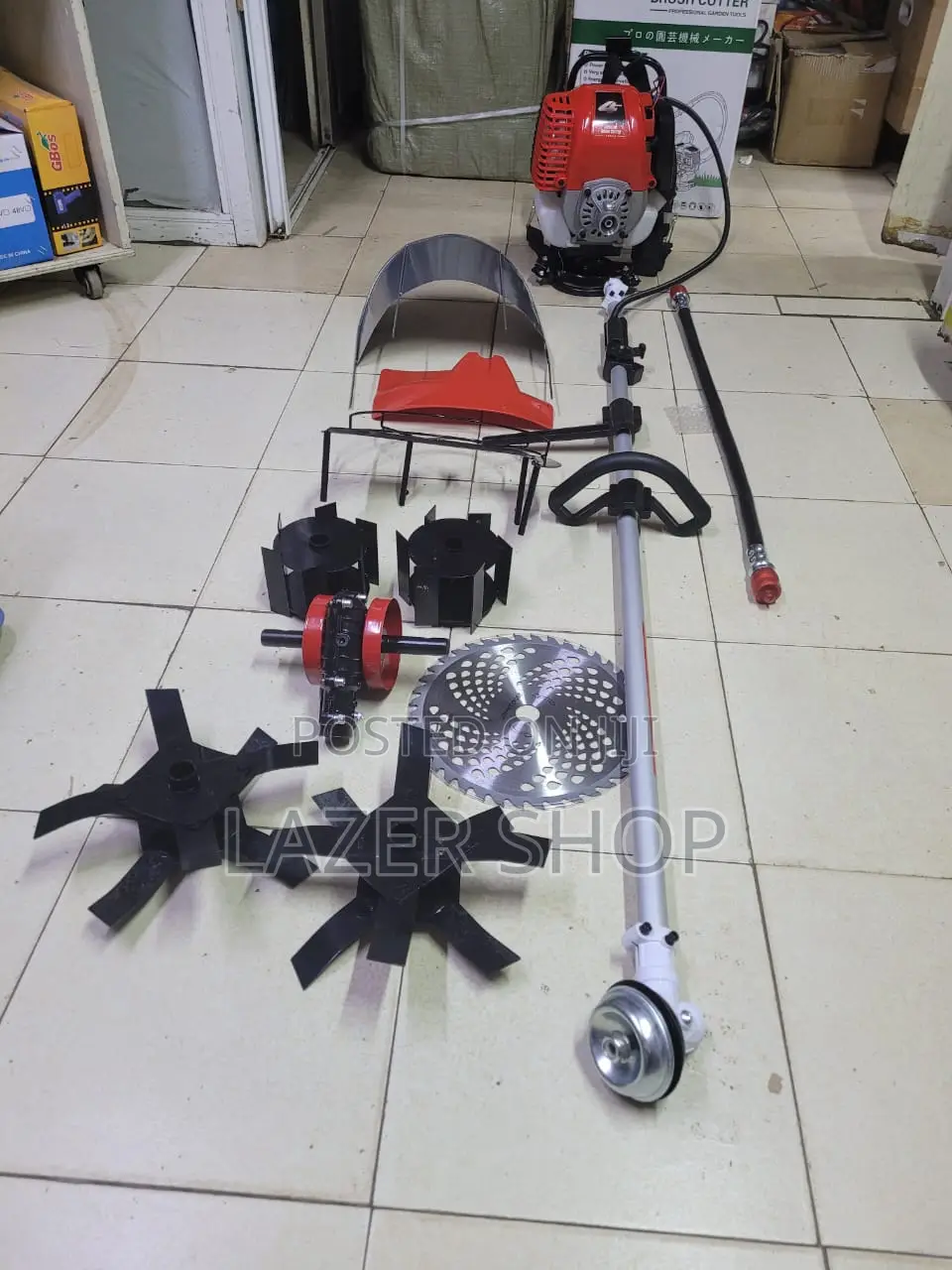 Tiller/Weeder 4 Stroke Brush Cutter
