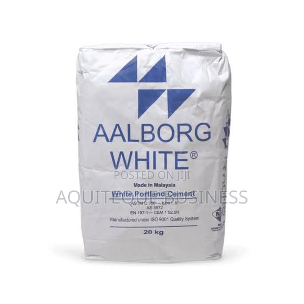 White Cement 52.5 Aalborg. Available