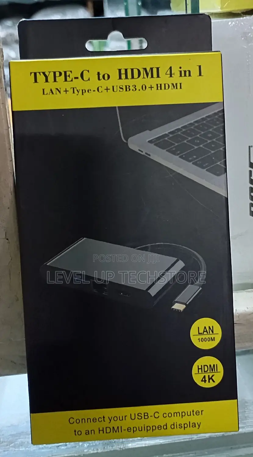 Type to Hdmi 4 in 1 Adapter