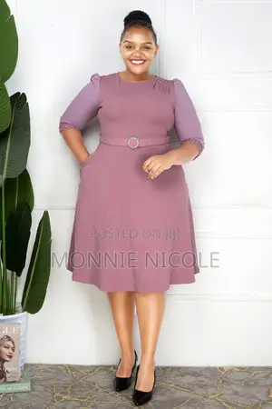 Stylish Purple Dress