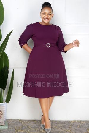 Stylish Purple Dress - thumbnail 2