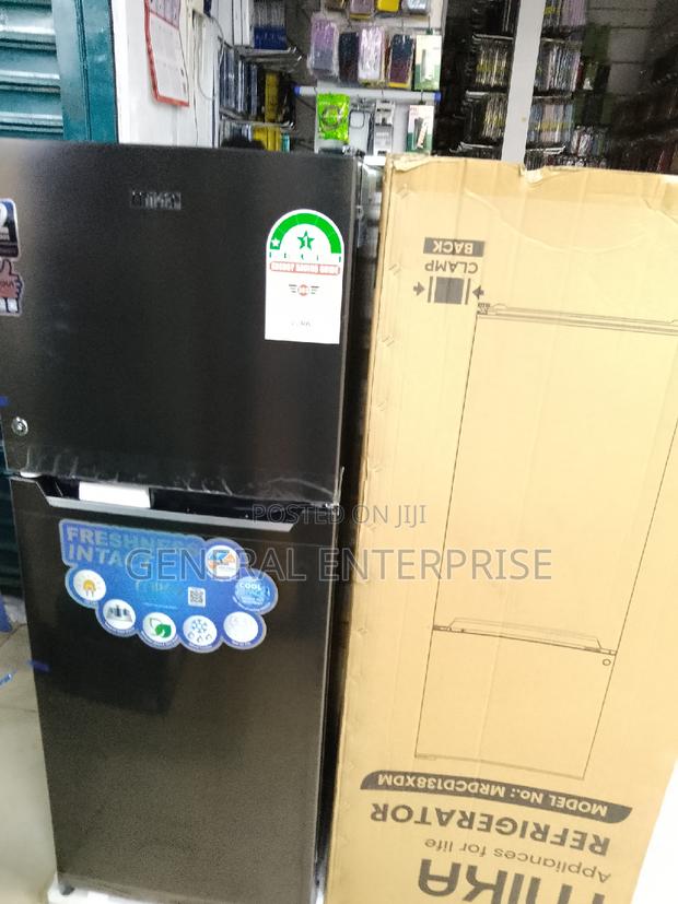 Fridge, Refrigerator, Mika 138litres Double Door Fridge