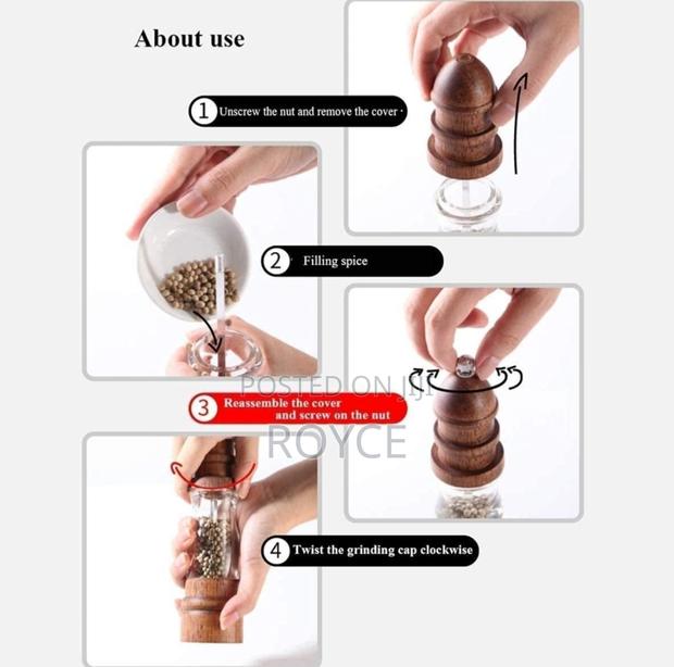 Salt Pepper Grinder Set- (23cm) - thumbnail 8