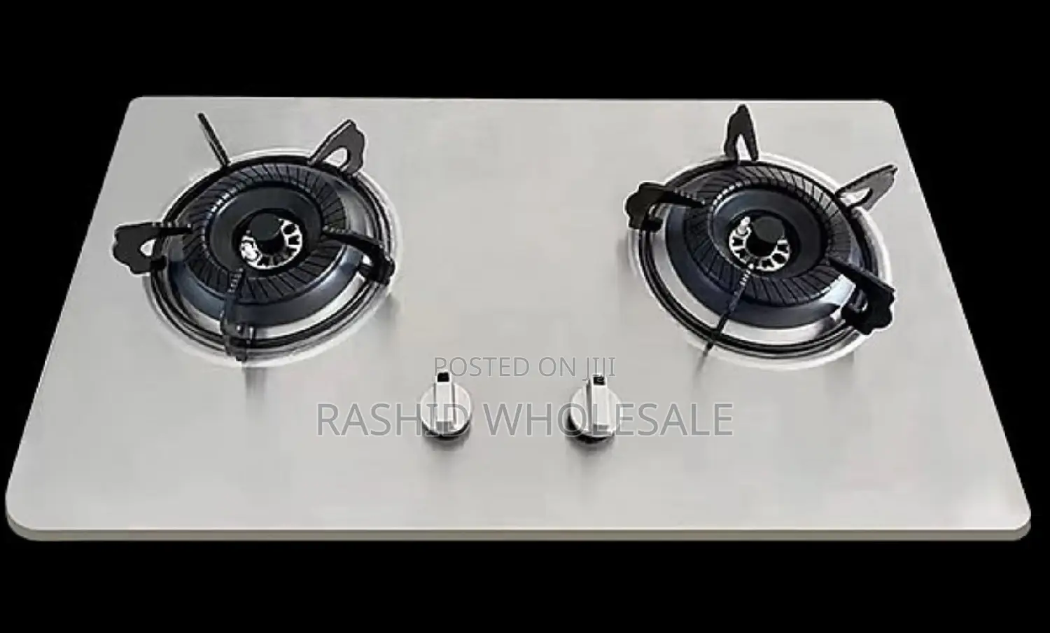 2 Burner Amaze Stainless Hob Cooker