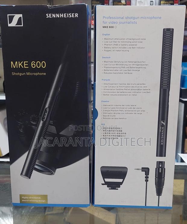 Sennheiser Mke 600 Shotgun Mic