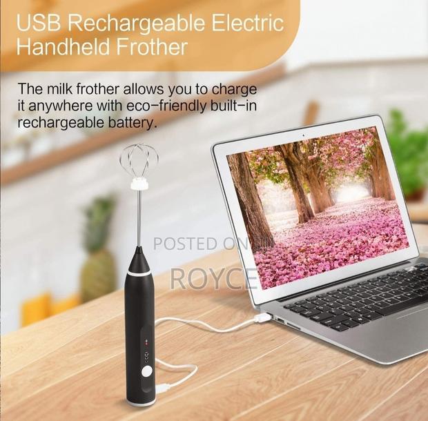 2 in 1 USB Speed Adjustable Speed Frother - thumbnail 7