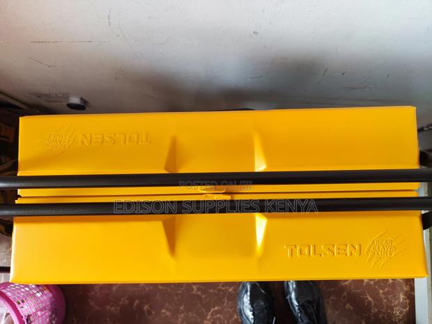 Tool Box Tolsen Cantilever Metallic Tool Box 3 Layer Toolbox - thumbnail 6