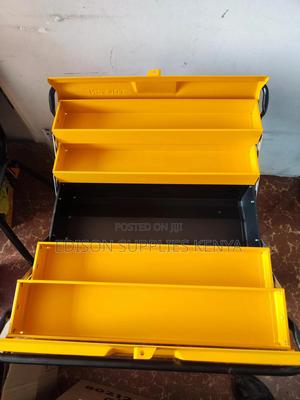 Tool Box Tolsen Cantilever Metallic Tool Box 3 Layer Toolbox - thumbnail 2