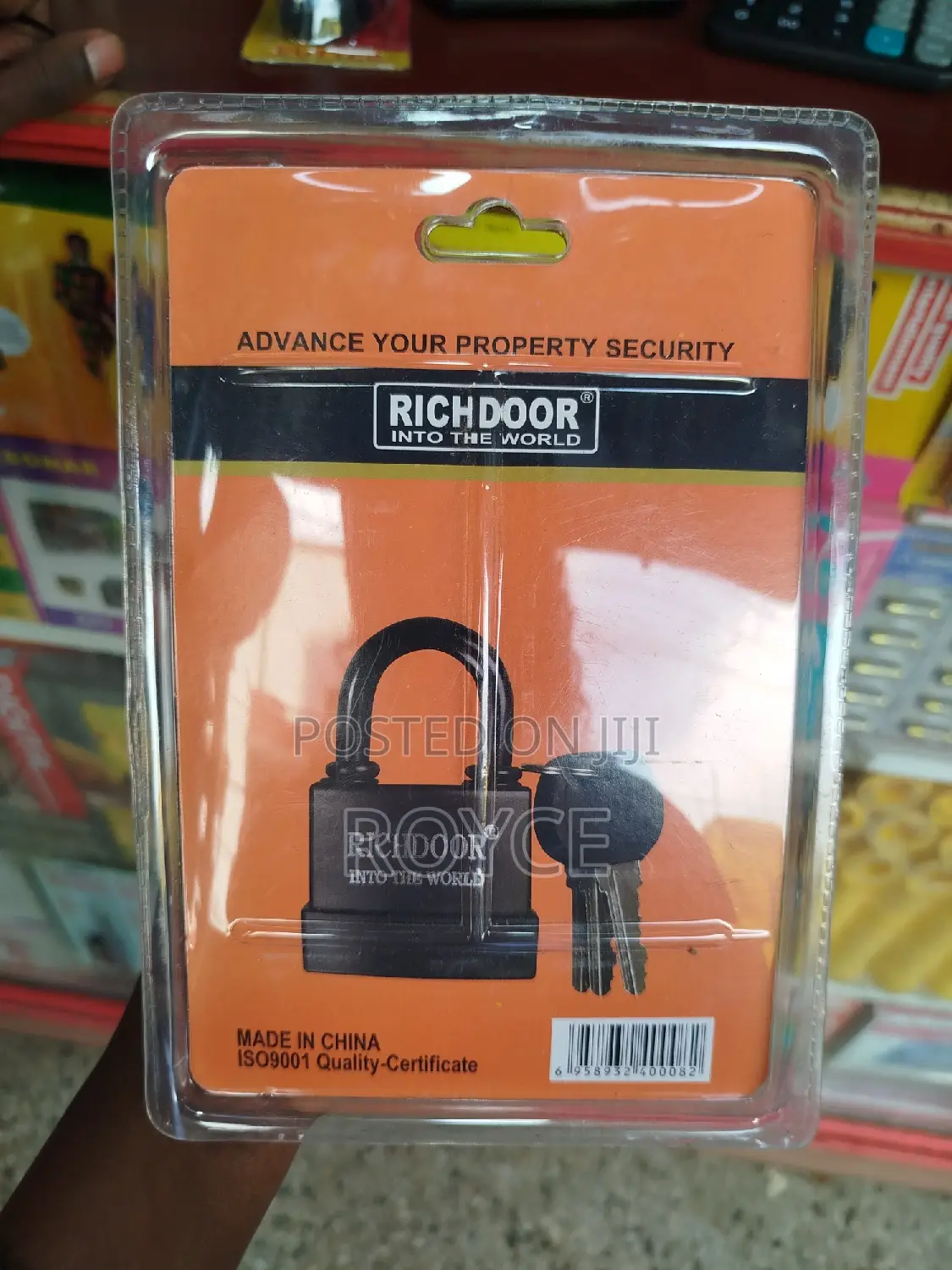 Richdoor Waterproof Anti- Theft Padlock-80mm