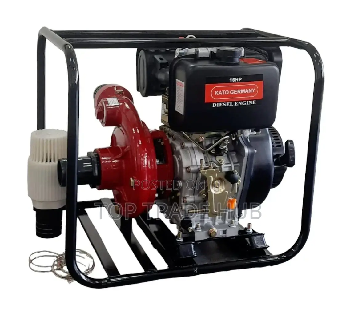 KATO GERMANY Diesel Water Pump 3" High Pressure 16HP