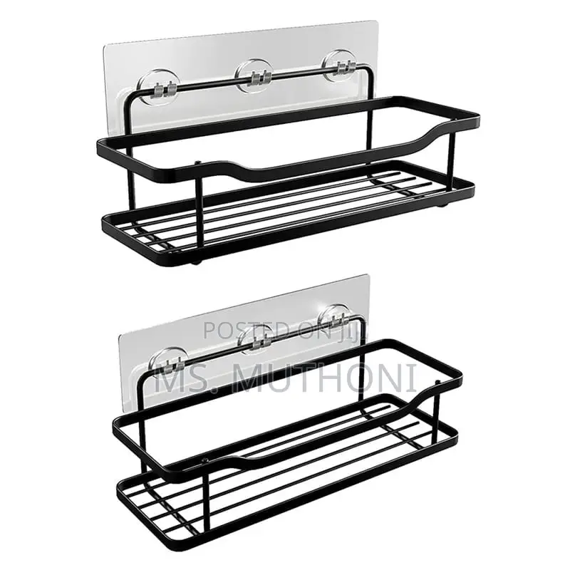 2pcs Shower Caddy Shelf/Bathroom Organizer