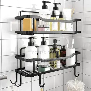 2pcs Shower Caddy Shelf/Bathroom Organizer