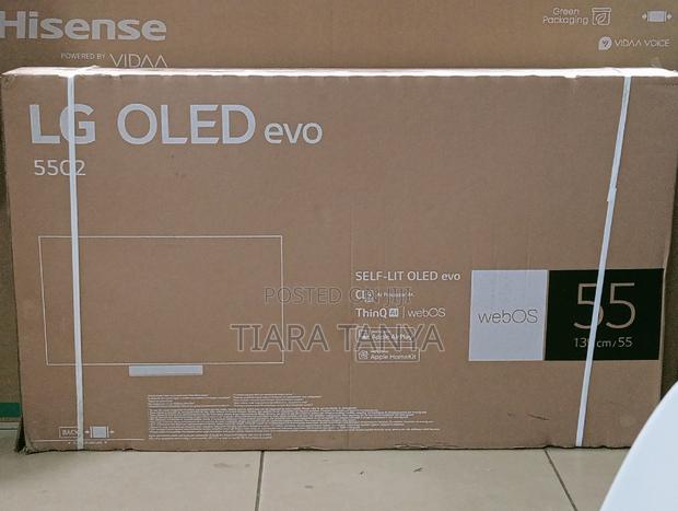 LG 65′′ OLED Evo C2 AI Thinkq Webos Smart UHD Tv - main view
