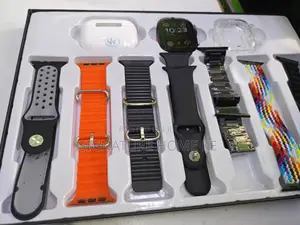 H20 Ultra Smart Watch With Bluetooth Wireless Earphones