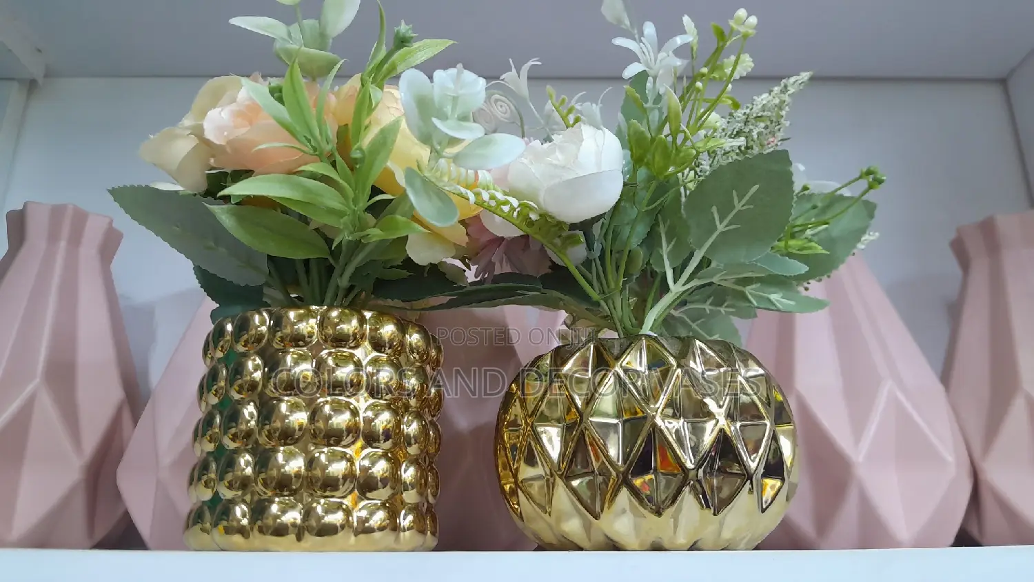 Gold Bonsai Flowers
