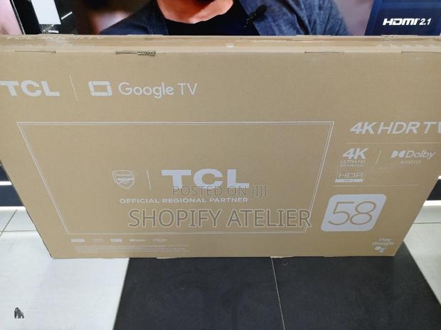 TCL 58" Ultra HDR Smart Google Tv - main view