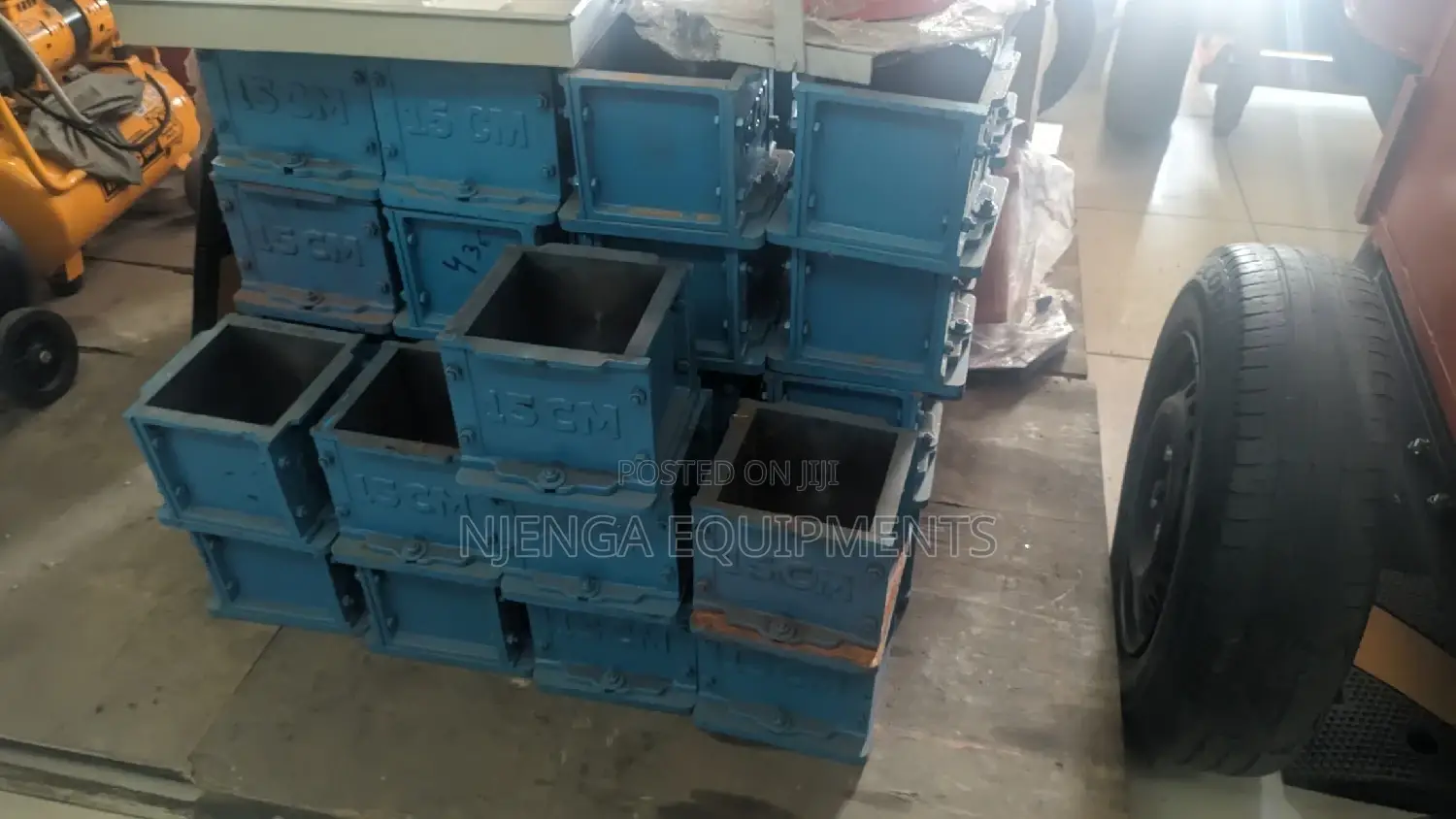 Concrete Cube Moulds