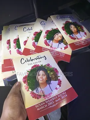 Eulogy Printing and Designing All Sizes