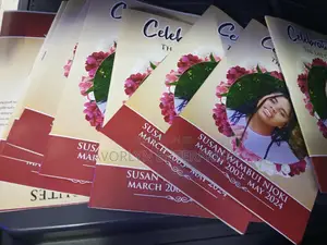 Eulogy Printing and Designing All Sizes