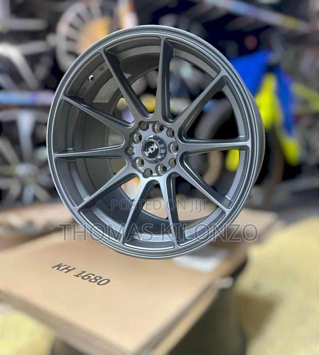 Size 17 Offset Sports Rims Grey