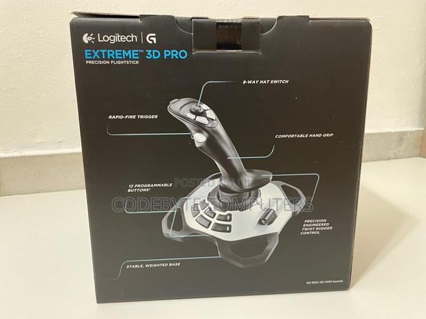 Extreme 3D Pro Logitech Flightstick Joystick - thumbnail 2
