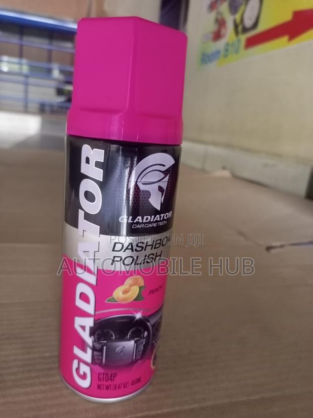 Gladiator Dashboard Spray Vanilla Strawberry Peach